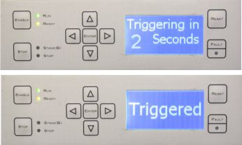 4301 amplifier trigger displays