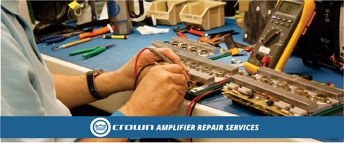 Crown Amplifier Repair Services