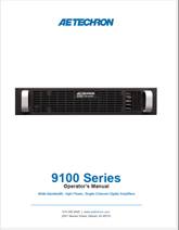 9100 Series Operation Manual